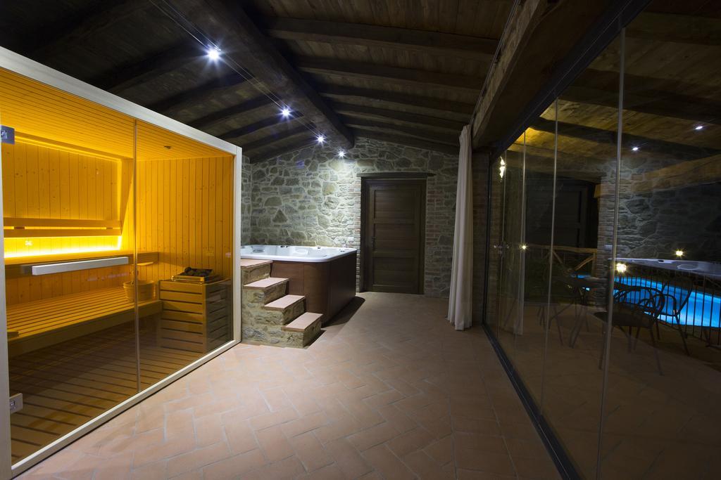 Tenuta Angelici Winery Agriturismo Henni With Pool Sauna And Jacuzzi Cortona Villa Exterior photo